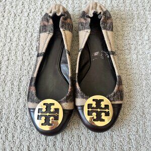 Tory Burch  Plaid Flats